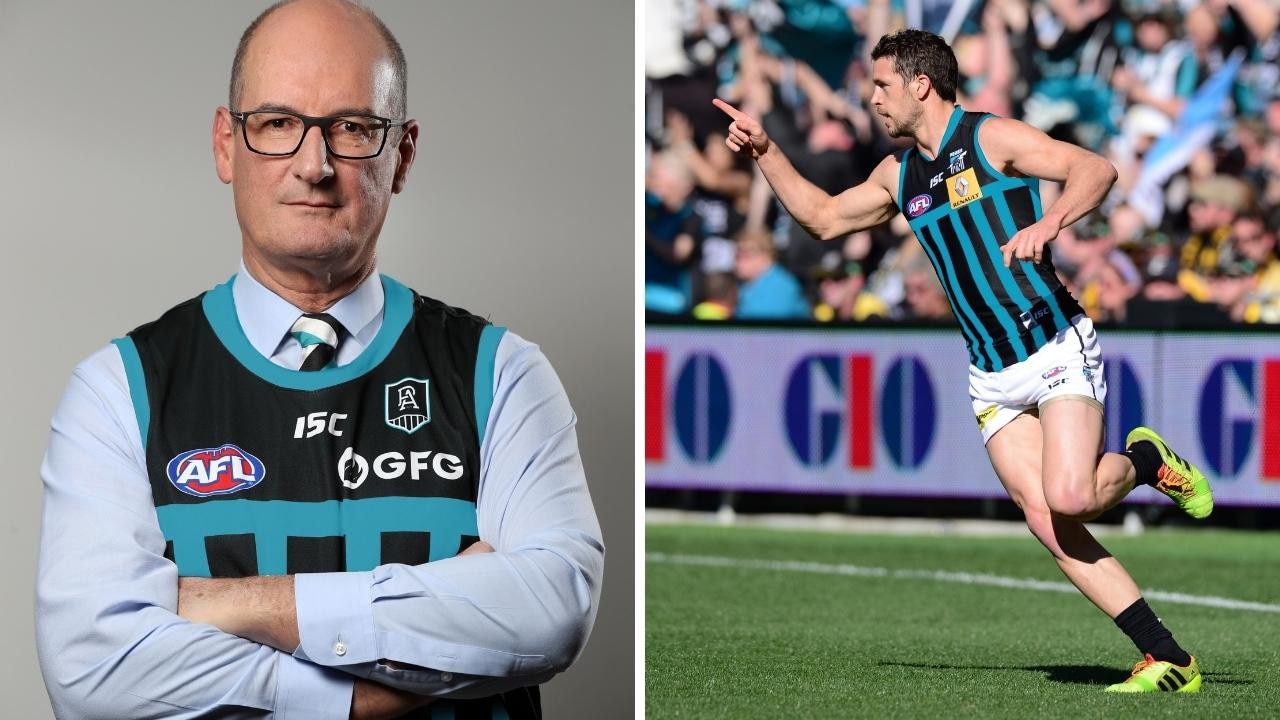 Is this what Port Adelaide’s teal prison bars jumper could look like?