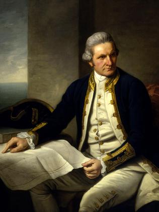 Captain James Cook (1728-1779) by Sir Nathaniel Dance-Holland.