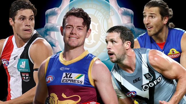 Jack Steele, Travis Boak, Lachie Neale and Marcus Bontempelli are in the running for the 2020 Brownlow.