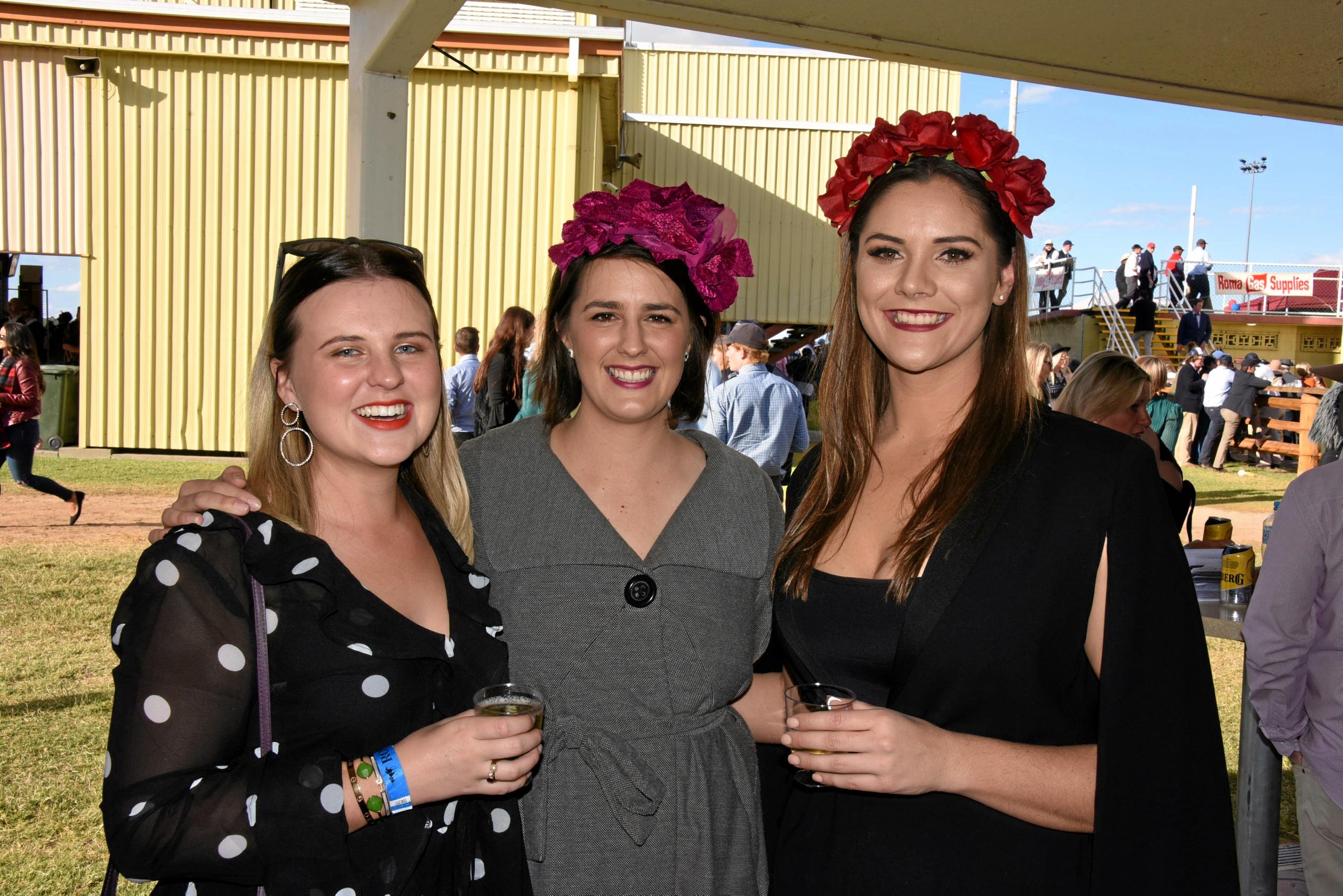 Alice Mort, Yasmin Head, Kim Cochrane. Picture: Alexia Austin