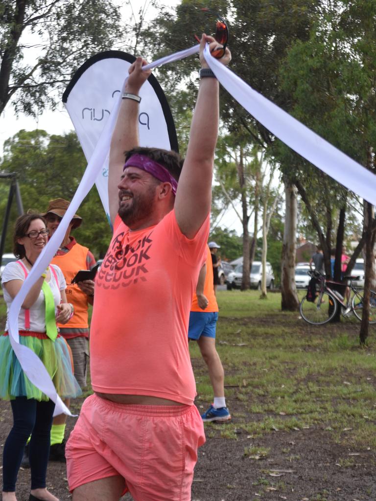 Luke McIntyre competed in his 100th parkrun.