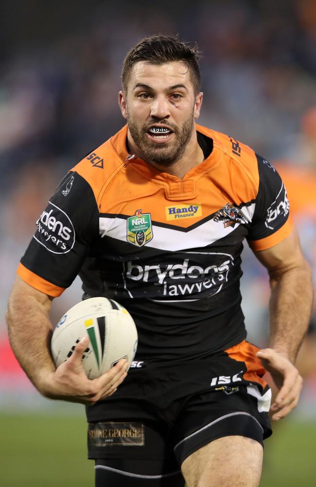 Tedesco signed with the Roosters from the Tigers. Picture: Mark Kolbe