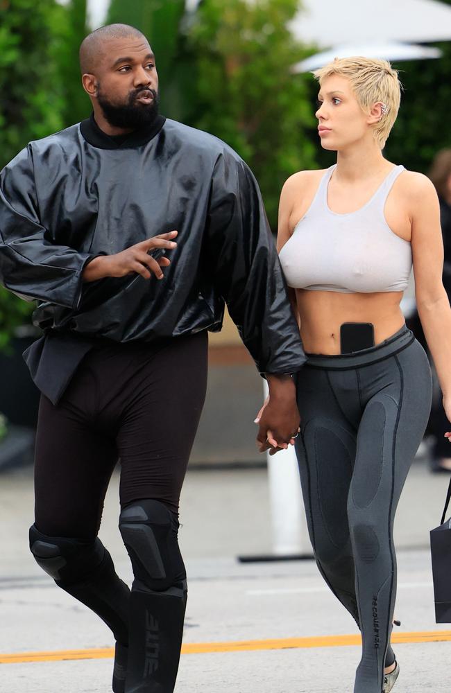 The move has been dubbed Kanye’s lowest point yet. Picture: Rachpoot/Bauer-Griffin/GC Images