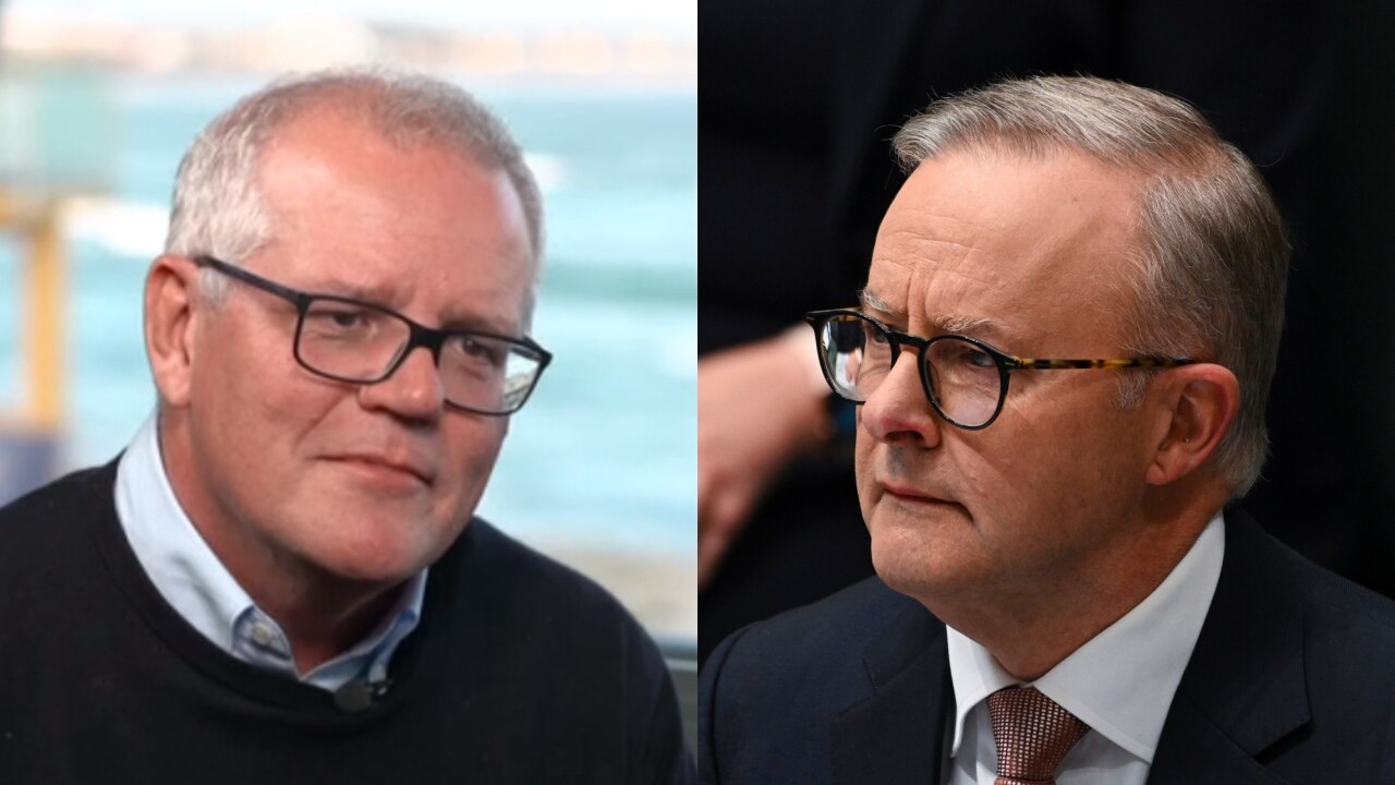 Scott Morrison not ‘blowing up at TV’ over ‘unfair’ coverage of Anthony Albanese as he takes a swipe at new Prime Minister