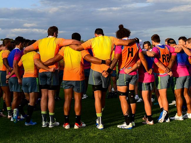 The Wallabies prepare for the Rugby World Cup in Japan.