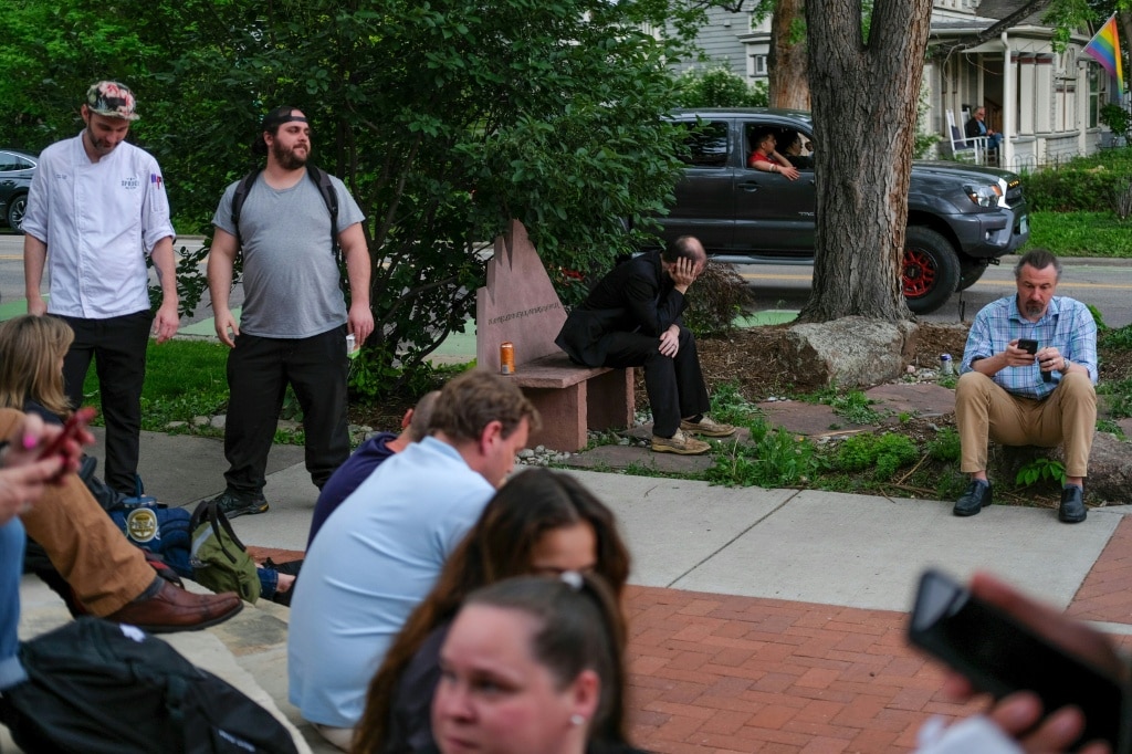 Multiple burn injuries in attack at Gaza hostage protest in US