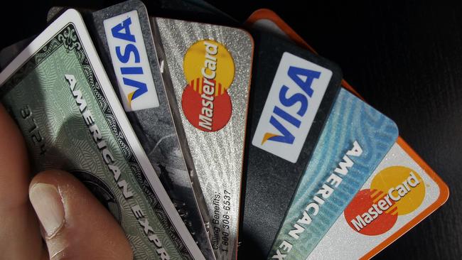 You can be the typical Aussie with a typical $4200 credit card debt. Picture: AP