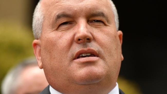 NSW Emer­gency Services Minister David Elliott: ‘Anyone who is arguing we have to pay them doesn’t understand the ethos of the volunteer in this country.’ Picture: AAP