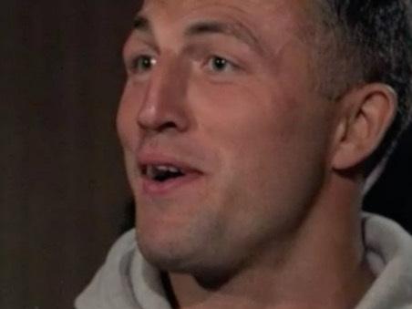 Sam Burgess’ X-rated remark on TV