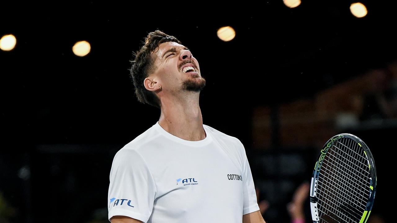 Kokkinakis injury worry after epic win in front of home crowd