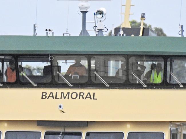 An independent marine surveyor was called in after a crew member discovered cracks in “26” welding joints on the Balmoral. Picture: Nathan Edwards