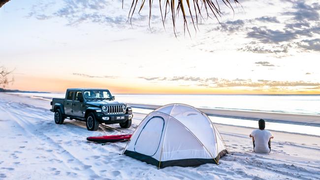 Beach four-wheel driving has become increasingly popular at the Capricorn Coast. Generic image.