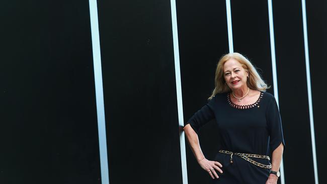 Margaret McMurdo AC poses at Riverside in Brisbane CBD on Tuesday, April 24, 2018. Mrs McMurdo AC is the former president of the Queensland Court of Appeal. (AAP Image/Claudia Baxter)