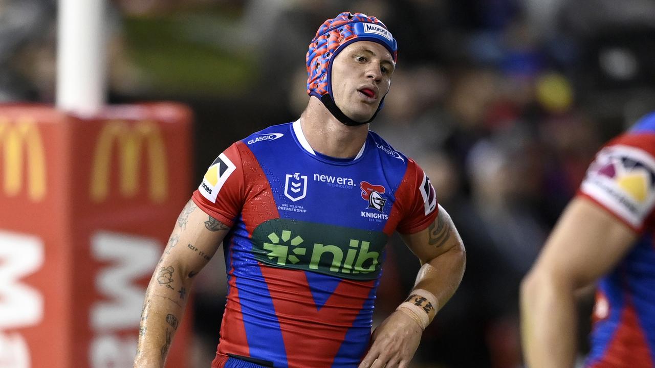 NRL 2024 RD06 Newcastle Knights v Sydney Roosters - Kalyn Ponga, injury NRL PHOTOS