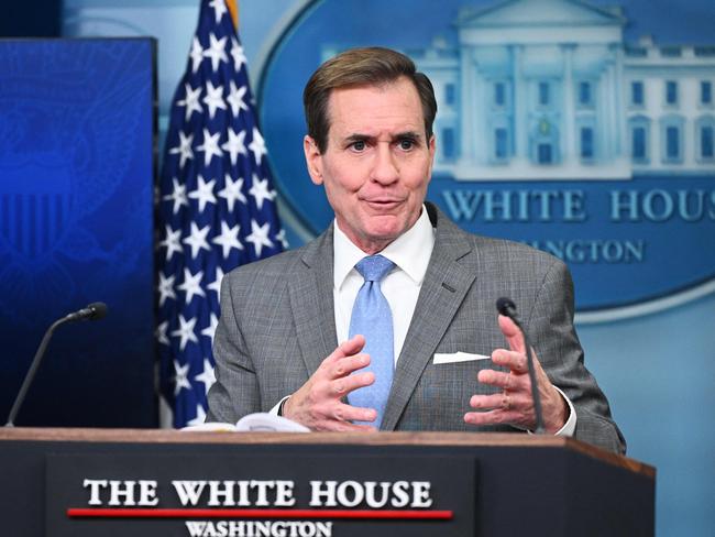 White House National Security adviser John Kirby has said Sinwar was the main obstacle standing in the way of ceasefire negotiations. Picture: AFP