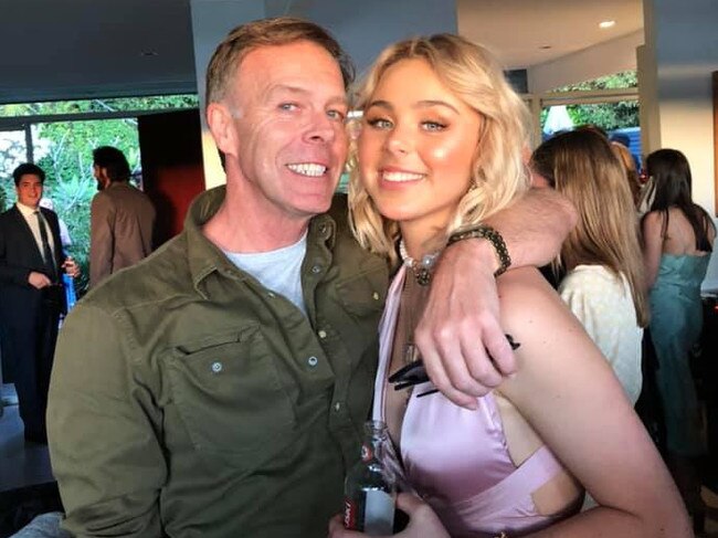 Mark Sanguinetti, 59, of Bilgola Plateau, pictured with his daughter Bella. Picture: Facebook.