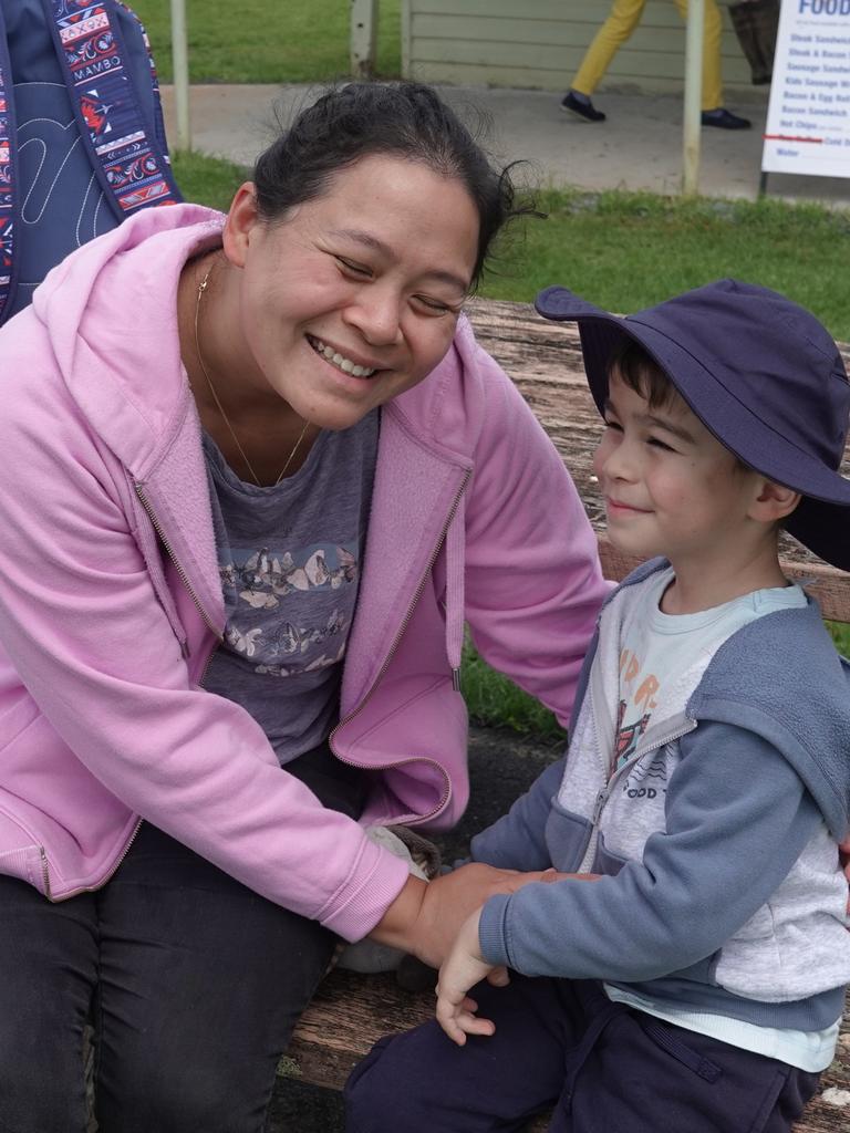 Deborah and Tyler Hobbs at the Dorrigo Show, November 24, 2023. Picture: Chris Knight