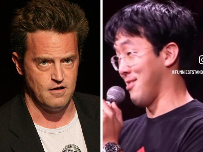 Comedian Hans Kim has angered people with a joke about Matthew Perry.