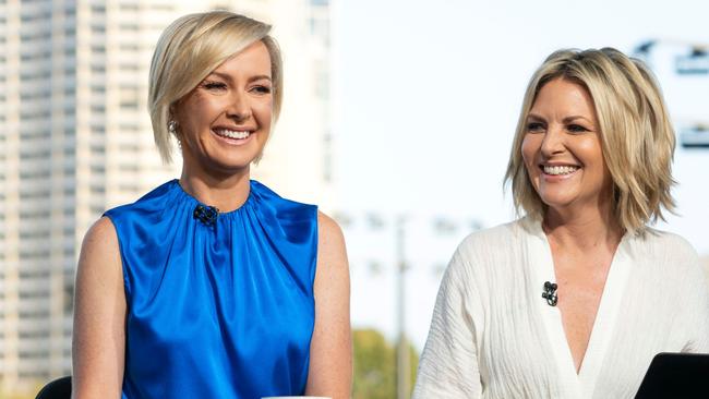 Former Today team of Deb Knight and Georgie Gardner.