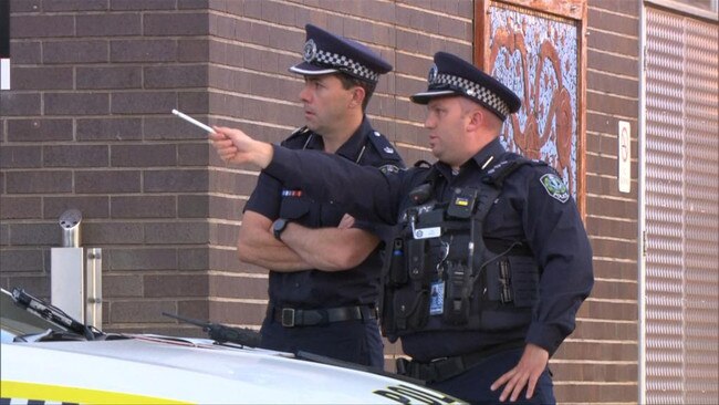 Police were called to the altercation at 4am . Picture: 7NEWS