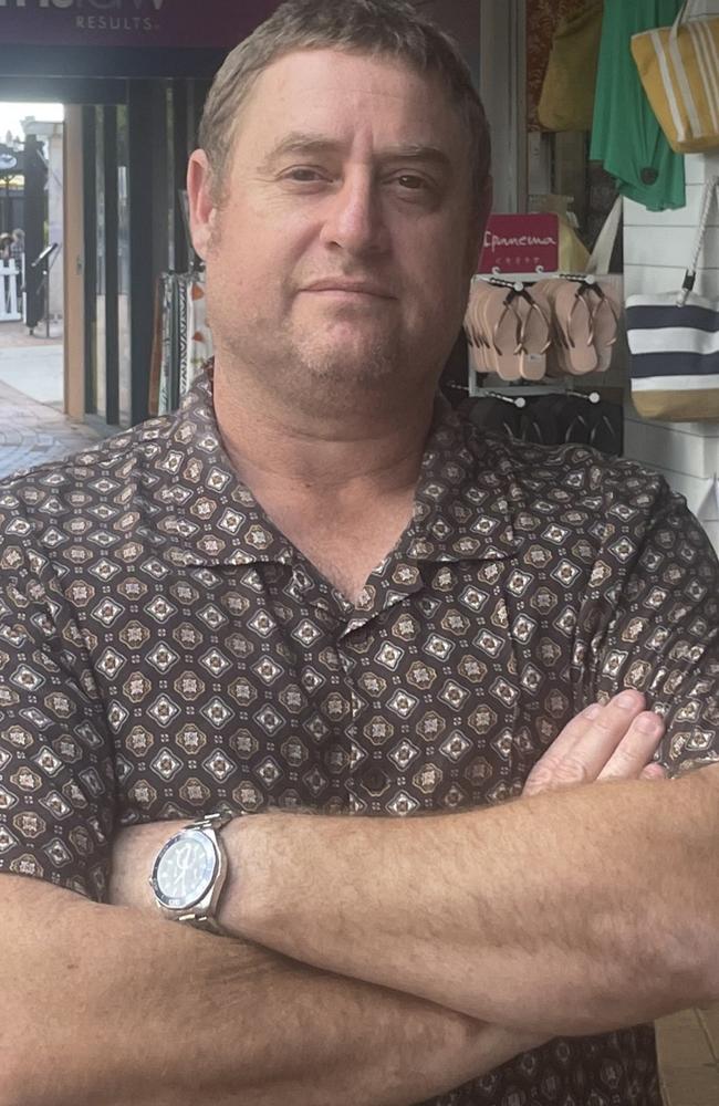 Troy Ignatenko, owner of Banana Bender and Valentino's Emporium, said it was “very unfair” that the council could deliberate on the caravan park's future.