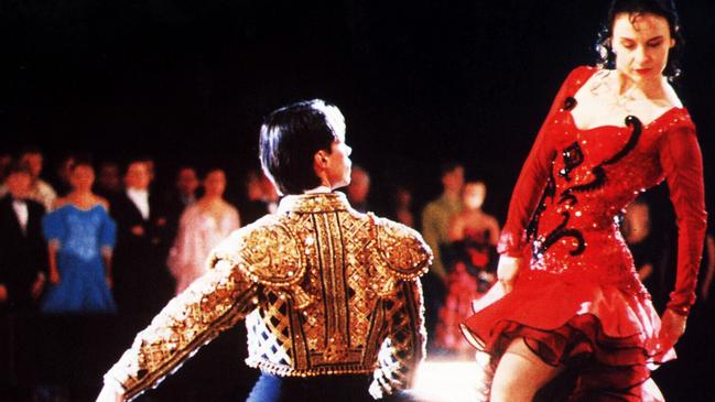 Paul Mercurio and Tara Morice in 1992 film Strictly Ballroom.