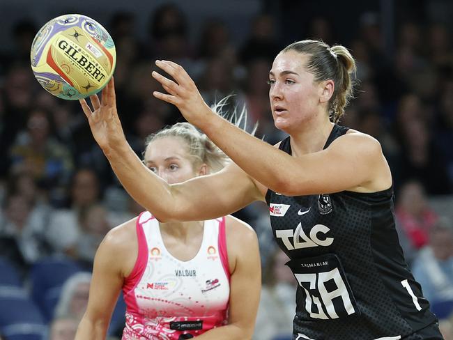 Sophie Garbin may sign with the new Melbourne franchise if Adelaide assistant Tracey Neville is appointed as coach. Picture: Kelly Defina/Getty Images