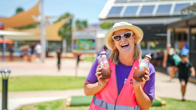 Thousands flocked through doors of the official opening of the Alice Springs adventure park on Saturday, November 2, 2024. Picture: Alice Springs Town Council