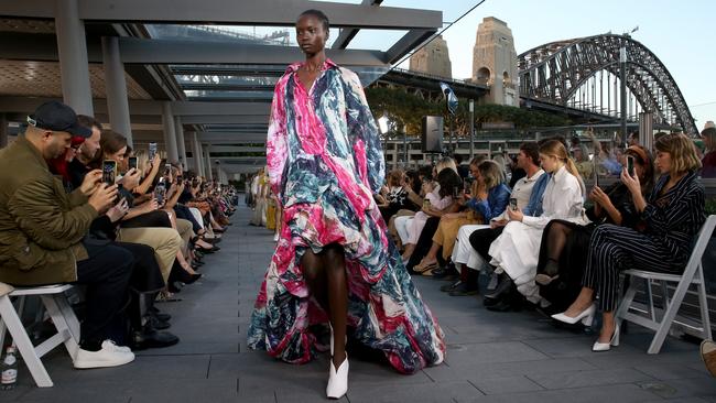 Aje officially opened Australian Fashion Week with their Resort 20 collection. Picture: Damian Shaw