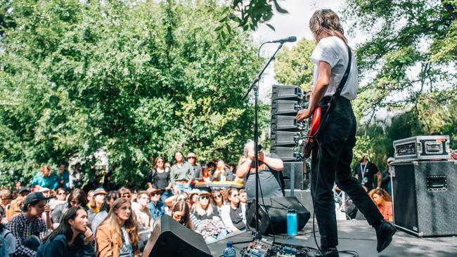 Melbourne musician Courtney Barnett headlined the 2019 Laneway Festival. Pic: Supplied