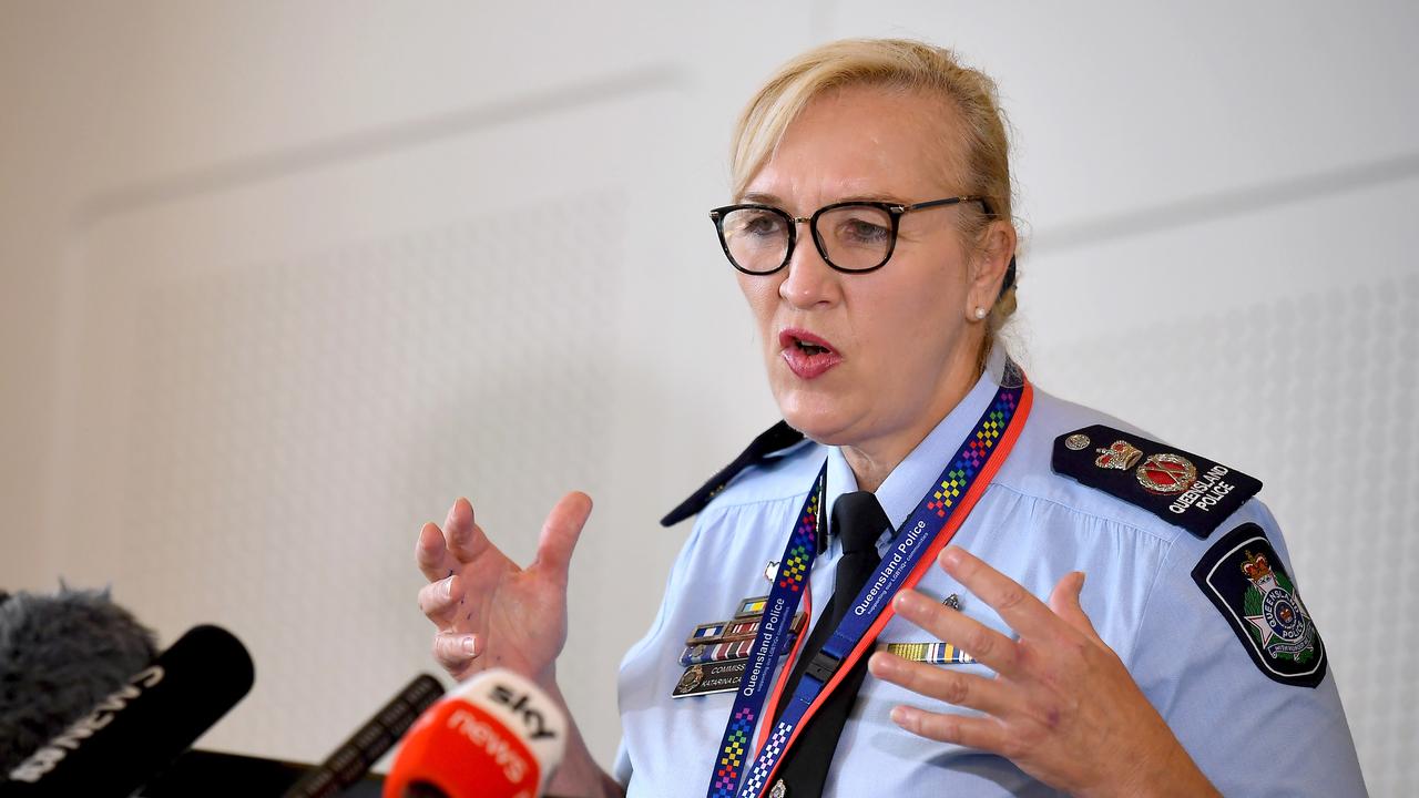 Commissioner of the Queensland Police Katarina Carroll. Picture: NewsWire / John Gass