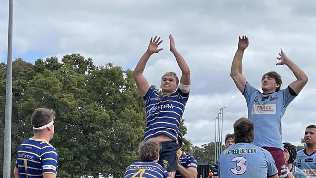 Colts 1 rugby action between Easts and Norths.