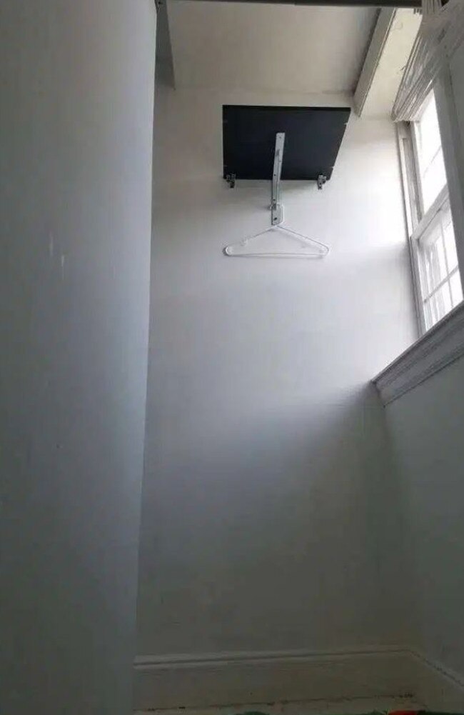 The room didn’t have much else inside it.