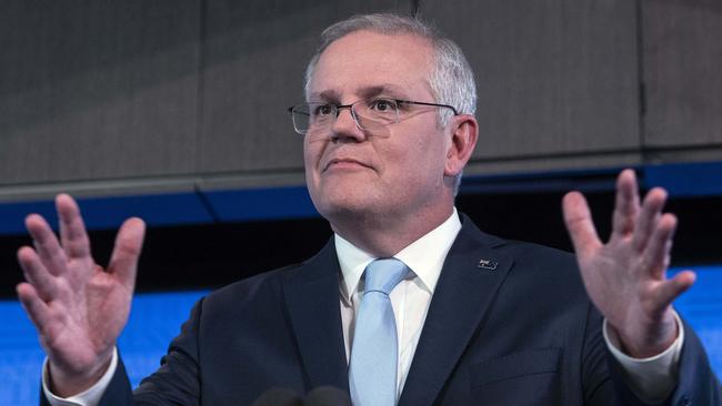 Scott Morrison has made his inanity perfectly clear by committing to a gas-fired power station smack in the middle of one of the best energy coal fields in the world.. Picture: Gary Ramage