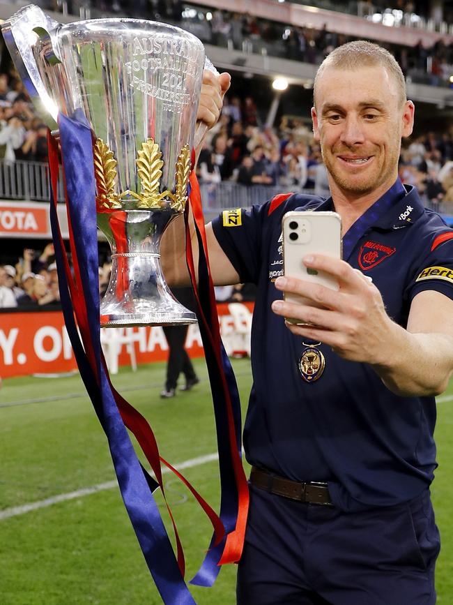 The premiership coach’s birthday shindig was soured by Covid. Picture: Getty Images