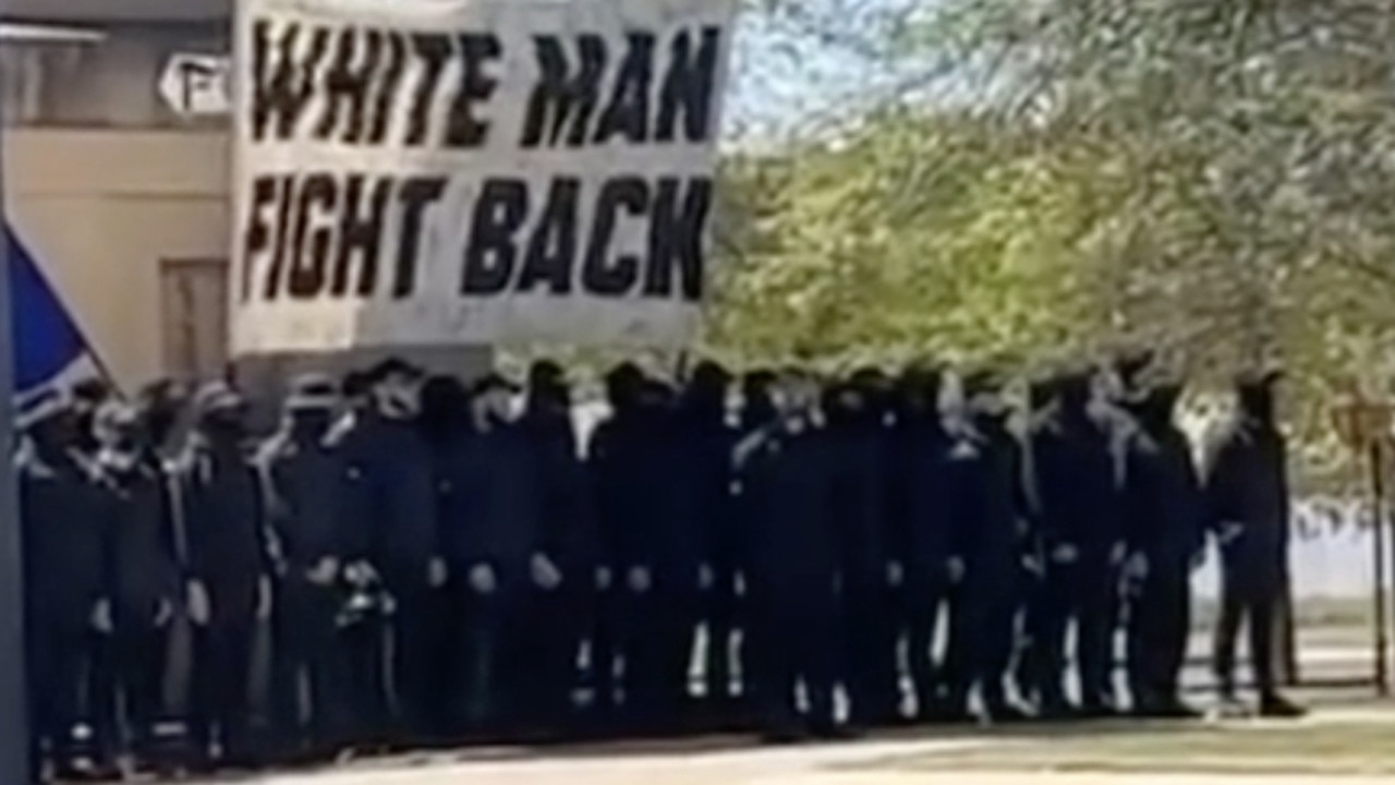 Regional town condemns white supremacist march