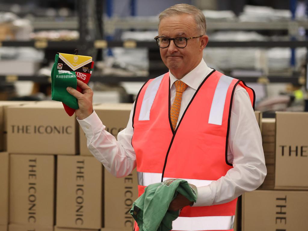 Labor Leader Anthony Albanese will give his budget reply speech on Thursday. Picture: NCA NewsWire / David Swift