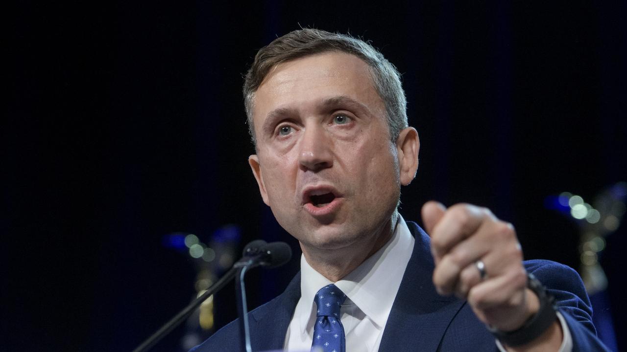 Newly elected Democratic National Committee Chairman Ken Martin. Picture: AP Photo/Rod Lamkey, Jr.