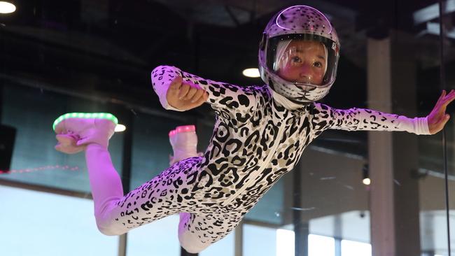 Amy Watson is Australian champion for Junior Freestyle in Indoor Skydiving.