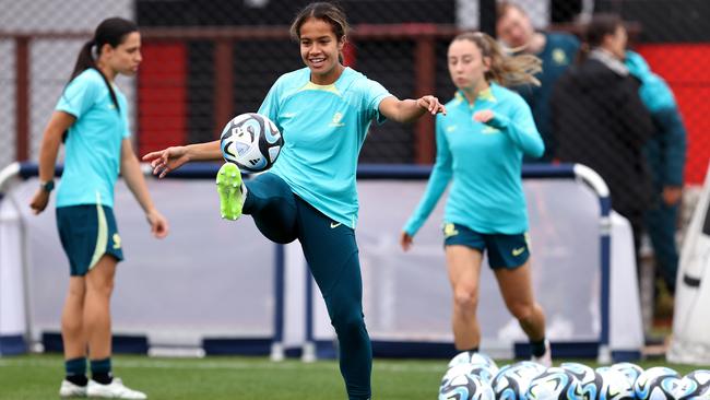 Young gun Mary Fowler shows off her skills. Picture: Brendon Thorne/Getty Images