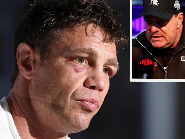 Jim Kambosos and Michael Katsidis had a heated exchange on Facebook.