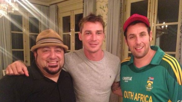 Dale Steyn lived the life of a movie star while performing a cameo role.