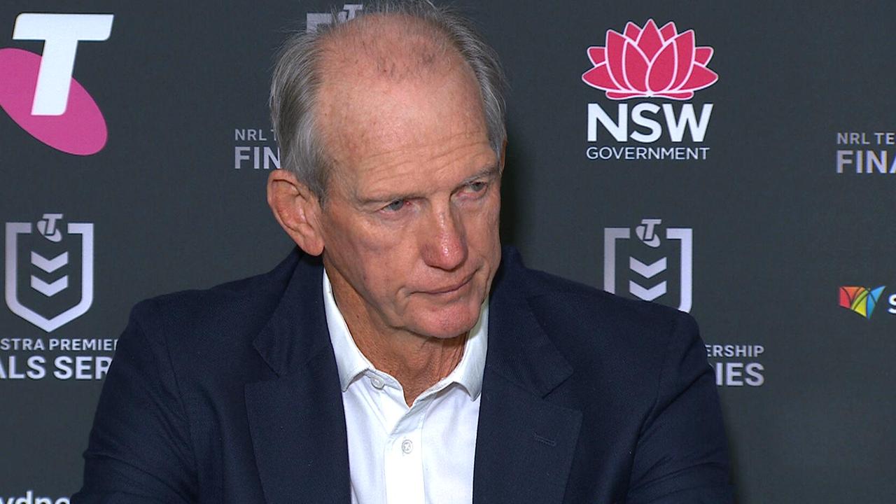 Wayne Bennett took the blame for playing Adam Doueihi on the wing against the Roosters.