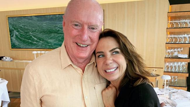 Ritchie still keeps in touch with her former castmates, like Ray Meagher. Picture: Instagram.