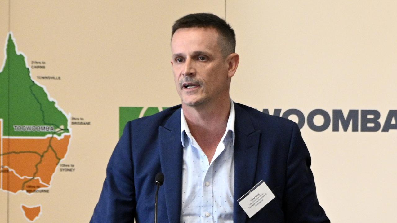 Toowoomba Chamber of Commerce CEO Todd Rohl