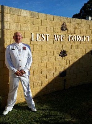 President of the Mannum RSL Richard Savage served for 22 years. Picture: Supplied