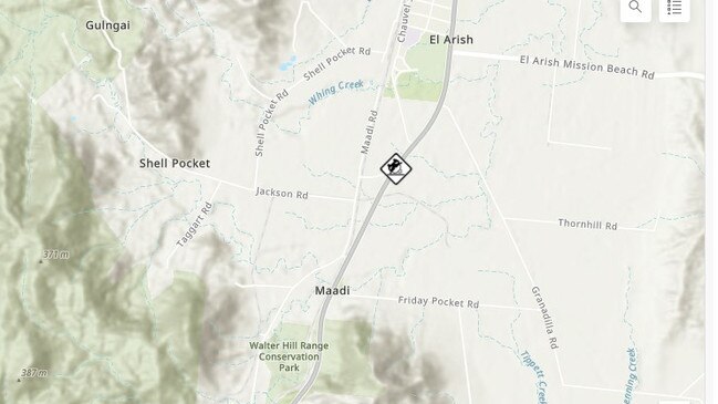 Emergence services are at the scene of a two vehicle crash on the Bruce Hwy at El Arish which occurred shortly before 1.30pm on March 10, 2023.