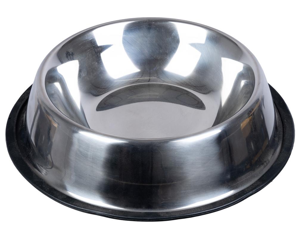 Happy Tails small stainless steel pet bowl, RRP. $3.98