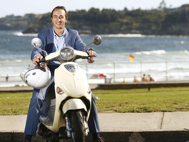 It would be pretty nice to be able to scoot around Bondi all the time. Picture: John Appleyard