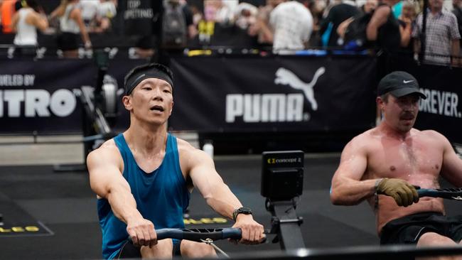 10000 athletes put their fitness to the test in a massive Hyrox competition this weekend (14-15 Dec) at Melbourne Exhibition and Convention Centre. Picture Valeriu Campan